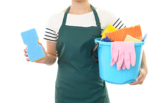 Professional cleaning of desks and shared office areas in Belsizepark