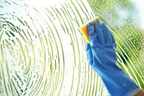 Professional house cleaning in a Belsizepark flat with attention to detail