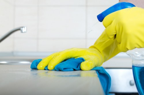 Office kitchen and communal area cleaning in Belsizepark