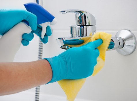 Domestic cleaning service for a modern apartment in Belsizepark